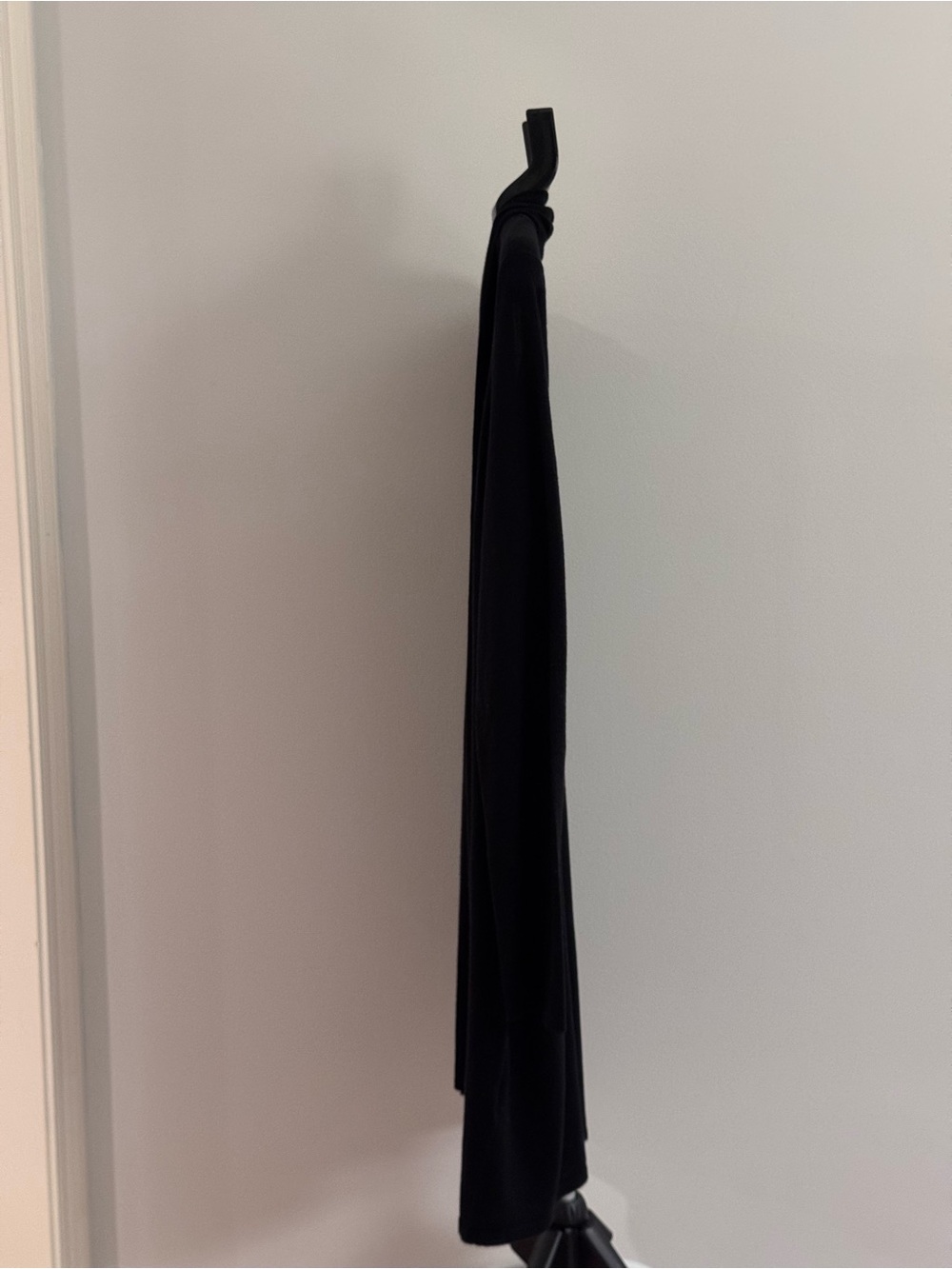 Elie Tahari Black Open-Front Long Cardigan - Size XL - Picture 2 of 12